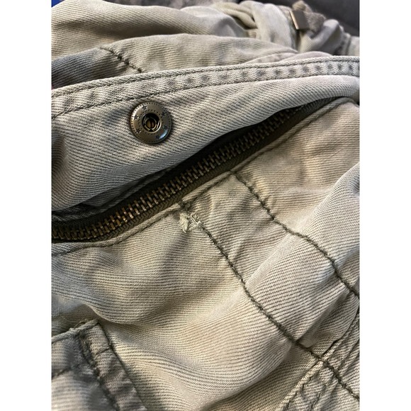 Kenneth Cole Military Green Hooded Sleeveless Vest Size Small - Picture 7 of 7